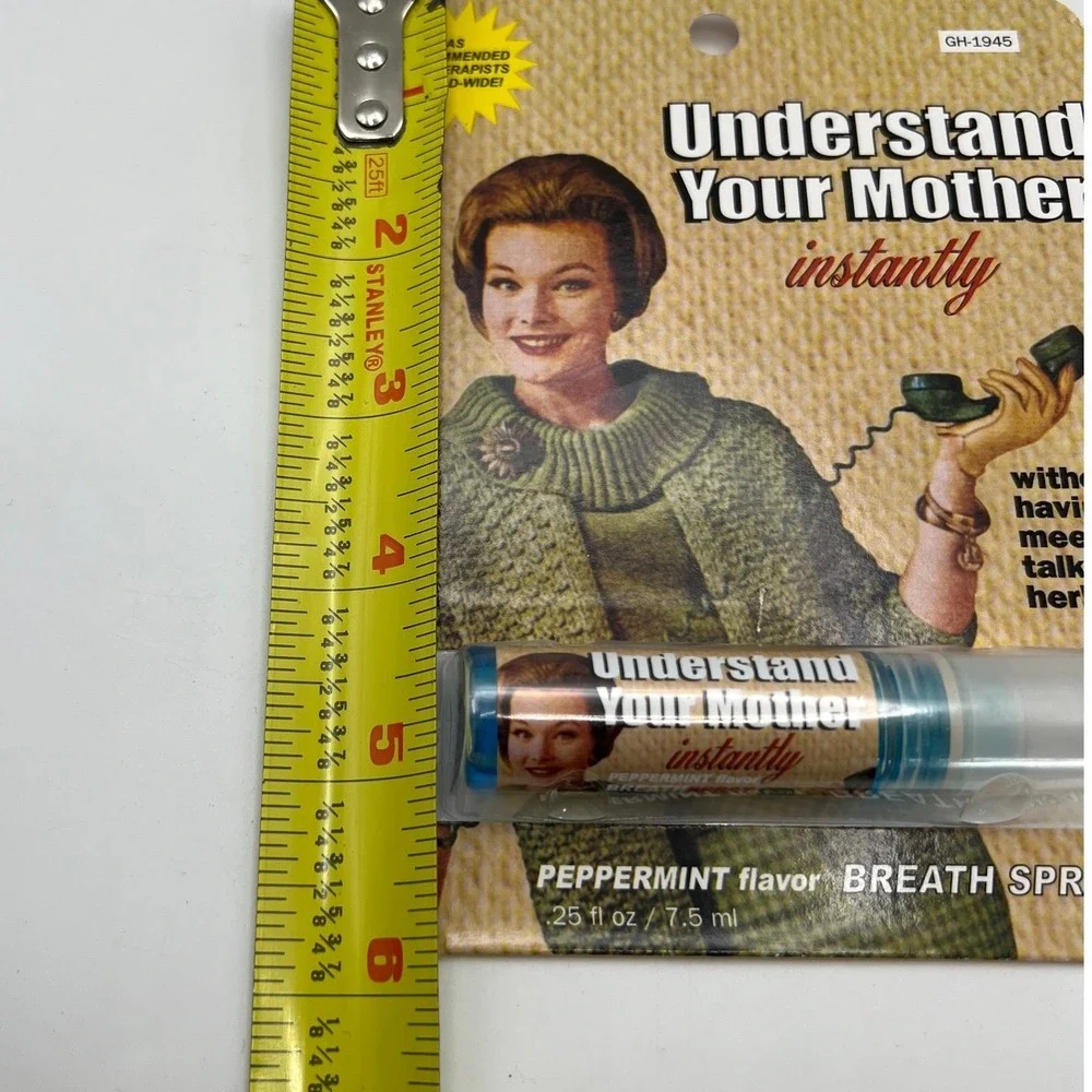 Blue Q Understand Your Mother Instantly Peppermint Breath Spray New In Package
